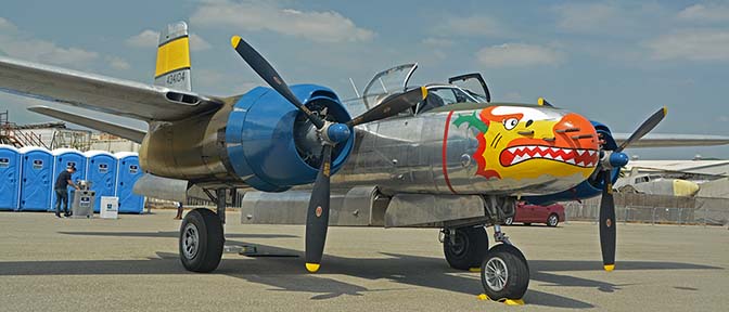 Douglas A-26B Invader NL99420 Silver Dragon, April 29, 2016